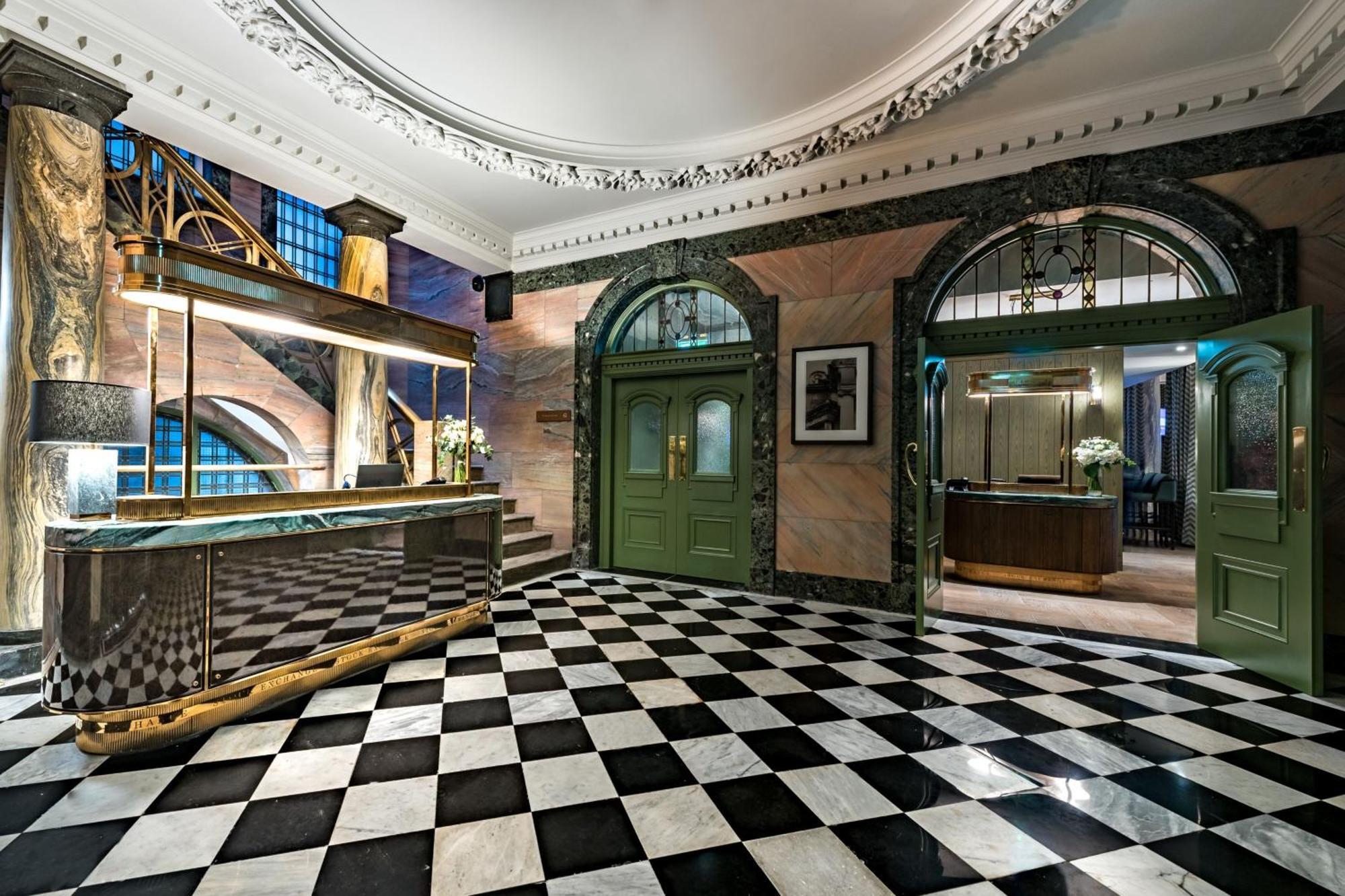 Stock Exchange Hotel, Manchester, Autograph Collection Экстерьер фото The hotel's lobby